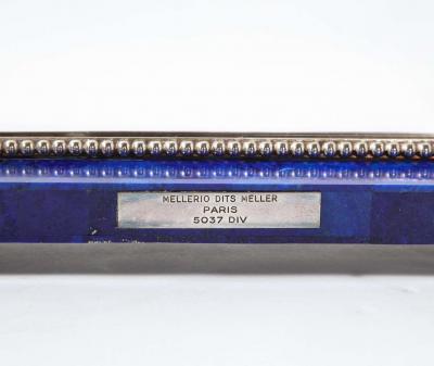 Mellerio Paris A Large Silver Lapis Lazuli Coral and Hardstone Picture Frame