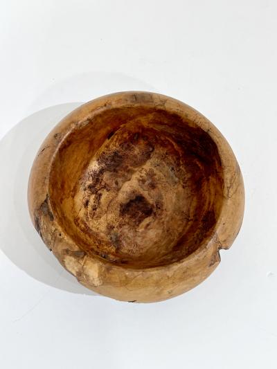 Melvin Lindquist Maple Burl Wood Bowl Attributed to Mel Lindquist