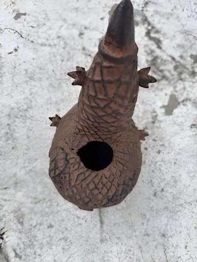 Memorial cast bronze head benin