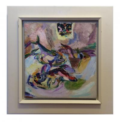 Mercedes Matter Still Life with Fish