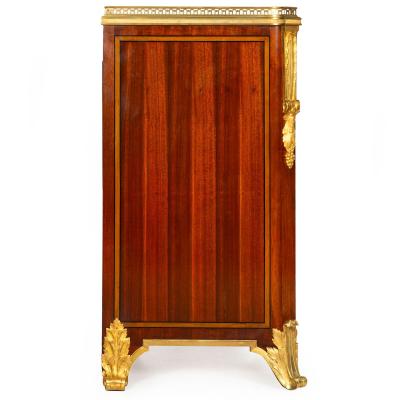 Mercier Fr res French Bronze Mahogany Bedside Cabinet Chest