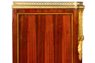 Mercier Fr res French Bronze Mahogany Bedside Cabinet Chest