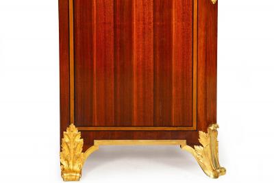 Mercier Fr res French Bronze Mahogany Bedside Cabinet Chest