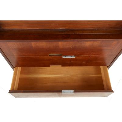 Merton Gershun Merton Gershun for American of Martinsville MCM X Inlay Walnut 5 Drawer Dresser