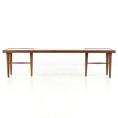 Merton Gershun Merton Gershun for American of Martinsville Mid Century Walnut Coffee Table