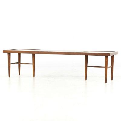 Merton Gershun Merton Gershun for American of Martinsville Mid Century Walnut Coffee Table