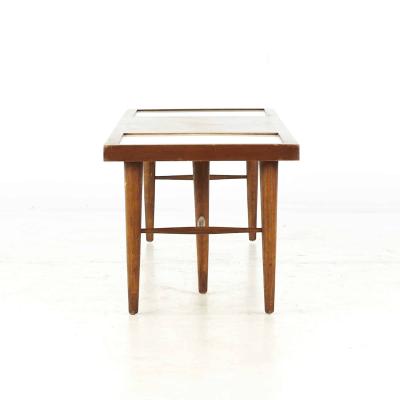 Merton Gershun Merton Gershun for American of Martinsville Mid Century Walnut Coffee Table