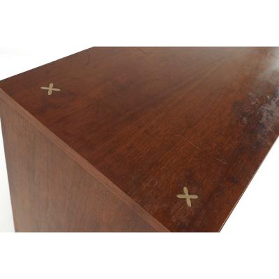 Merton Gershun Merton Gershun for American of Martinsville Mid Century X Inlay 9 Drawer Dresser