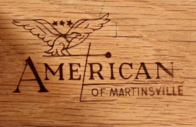 Merton Gershun Merton L Gershun Walnut Writing Desk for American of Martinsville