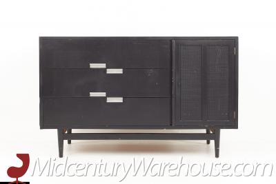 Merton Gershun for American of Martinsville Mid Century Ebonized Credenza