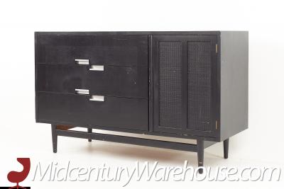 Merton Gershun for American of Martinsville Mid Century Ebonized Credenza