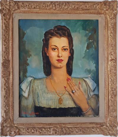 Mesmerizing Woman with Diamond