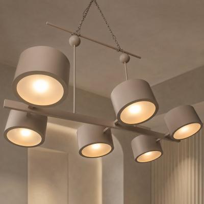 Metal Gray Stilnovo Lelli Style Sputnik Chandelier Italian 6 Arms