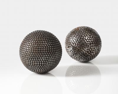 Metal Patinque Boule Ball France c 1920