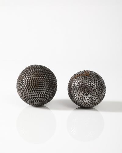 Metal Patinque Boule Ball France c 1920