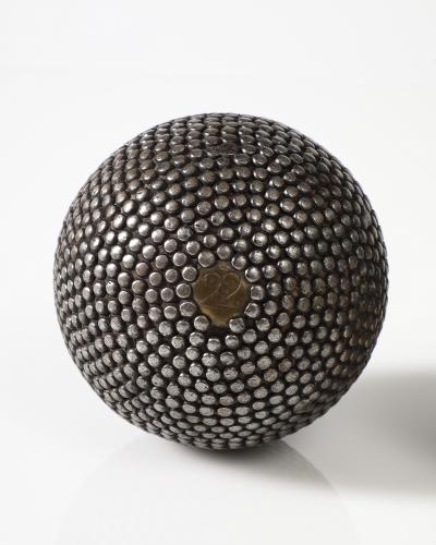 Metal Patinque Boule Ball France c 1920