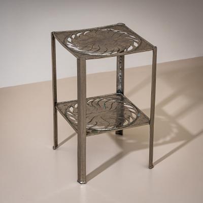 Metal Side Table Italy 20th Century