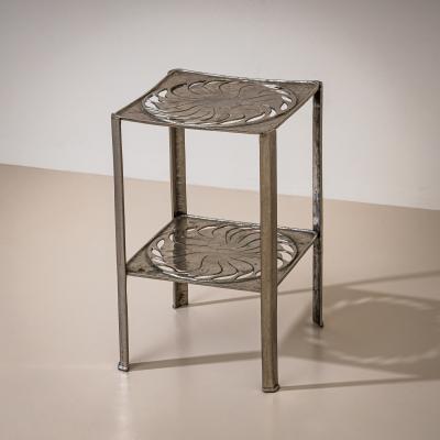 Metal Side Table Italy 20th Century