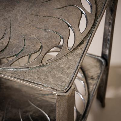 Metal Side Table Italy 20th Century