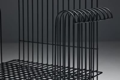 Metal Wire Modernist Garden Set France 1970s