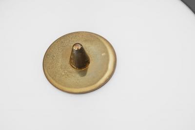 Metal and Wood Tripod Table Lamp Europe ca 1960s