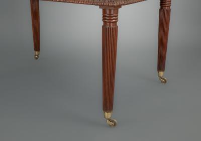 Metamorphic library table with steps