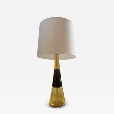 Mevio Table Lamp by Fulvio Bianconi for Venini 1980s