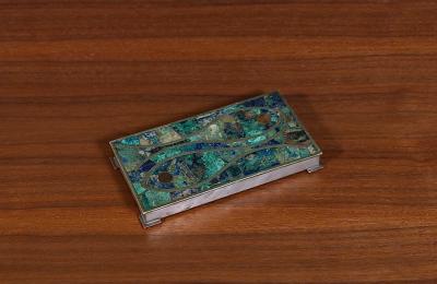 Mexican Modernist Metales Casados Box by Los Castillos