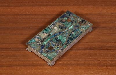 Mexican Modernist Metales Casados Box by Los Castillos