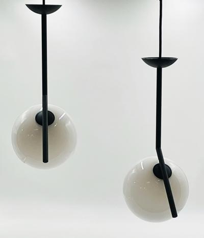 Michael Anastassiades Pair of Ic S Pendant Lights by Michael Anastassiades for Flos