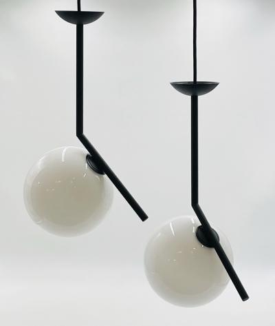 Michael Anastassiades Pair of Ic S Pendant Lights by Michael Anastassiades for Flos