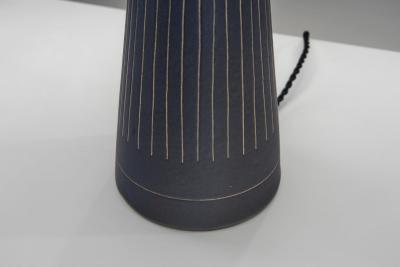 Michael Andersen Son Matte Glazed Ceramic Table Lamp by Michael Andersen S n Denmark 1950s