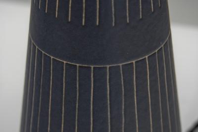 Michael Andersen Son Matte Glazed Ceramic Table Lamp by Michael Andersen S n Denmark 1950s