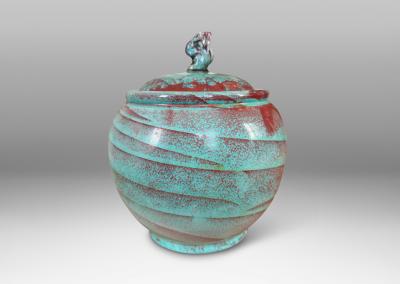Michael Andersen Sons Lidded jar by Michael Andersen Sons