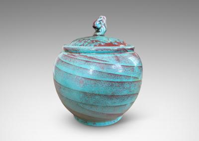 Michael Andersen Sons Lidded jar by Michael Andersen Sons