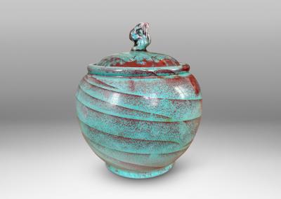 Michael Andersen Sons Lidded jar by Michael Andersen Sons