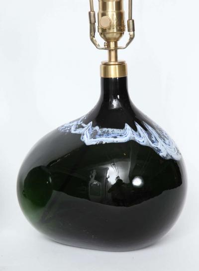 Michael Bang Michael Bang Black Emerald Orb Lamps