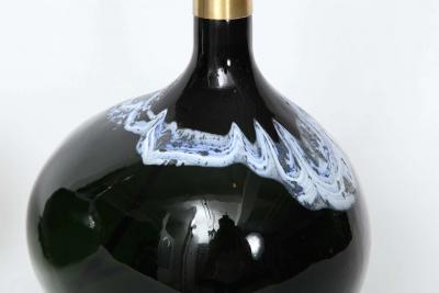 Michael Bang Michael Bang Black Emerald Orb Lamps