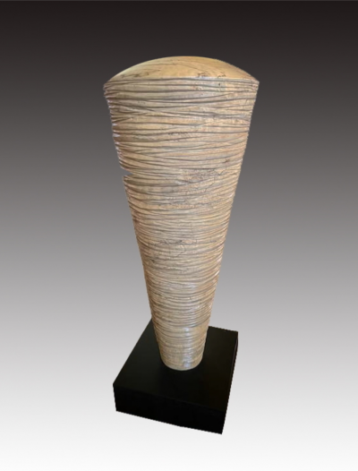 Michael Bauermeister Spalted Wood Vessel ca 2015