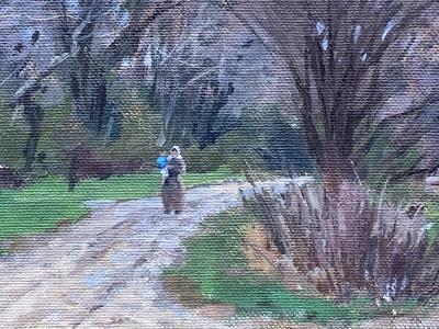 Michael Budden Going for the Mail 