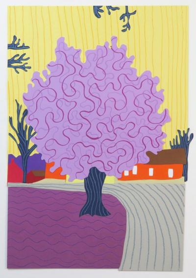 Michael C Thorpe Roadside Tree