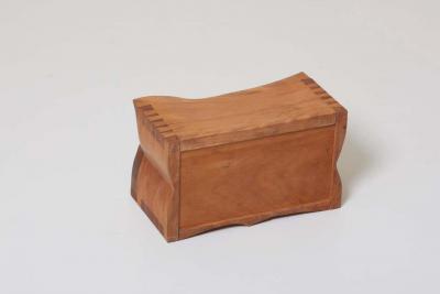 Michael Coffey Decorative Wooden Box in the Manner of Michael Coffey US 1970s
