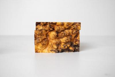 Michael Elkan Michael Elkan Studio Craft Handcrafted Burl Wood Box