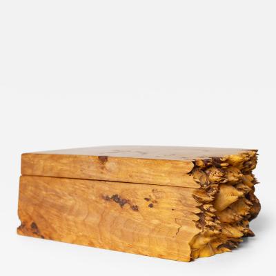 Michael Elkan Michael Elkan Studio Craft Handcrafted Burl Wood Box