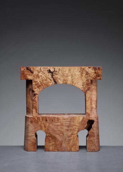 Michael Elkan Michael Elkan maple burl sculpture