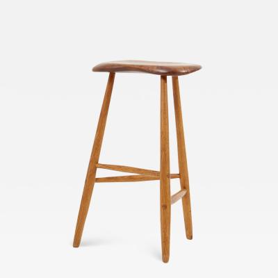 Michael Elkan Studio Bar Stool by Michael Elkan USA 1980s