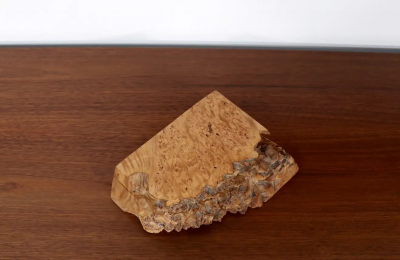 Michael Elkan Vintage Live Edge Trinket Jewelry Box by Michael Elkan