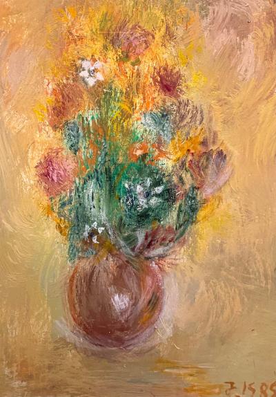 Michael Forster A Vase Of Flowers