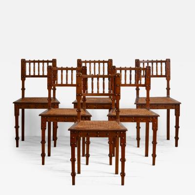 Michael Gottlieb Birckner Bindesb ll 19th c Chairs by M G Bindesb ll
