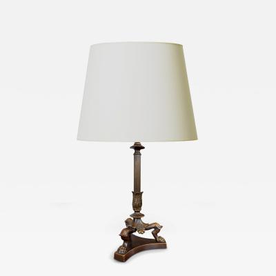 Michael Gottlieb Birckner Bindesb ll Table Lamp by Michael Gottlieb Bindesb ll and Vilhelm Bissen